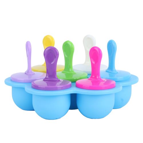 GENERIQUE - Moules à Glace Réutilisables - Silicone - Bleu - Image 2