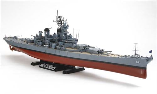 Cuirassé Uss New Jersey 1982 - 1/350E - Tamiya