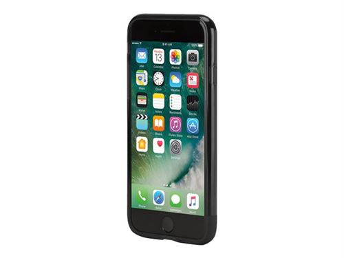 Incase - Achterzijde behuizing voor mobiele telefoon - zwart - voor Apple iPhone 7, 8