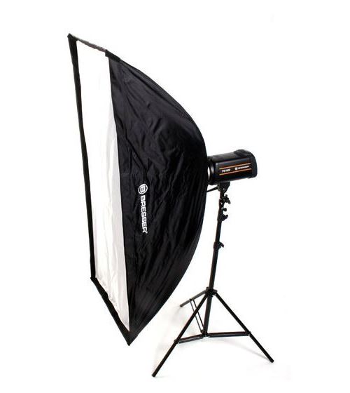 Softbox de type parapluie BRESSER SS-10 60x140cm