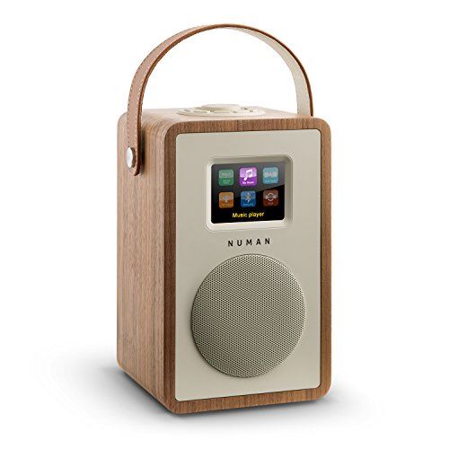 NUMAN Mini Two Radio internet design Wi-Fi DLNA Bluetooth DAB/DAB+ FM - noyer