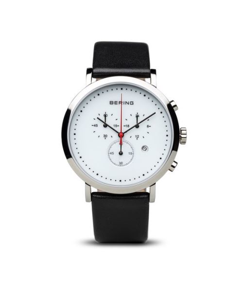 Bering Montre Femme, Mixte 10540-404 ChronographeBlanc