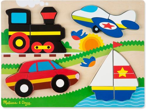 Melissa & Doug forme puzzle véhicules 20 pièces