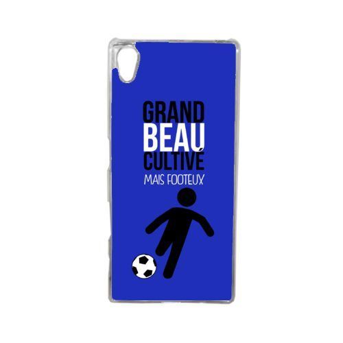 Coque grand beau cultiv mais footeux 3 compatible sony xperia z5 transparent