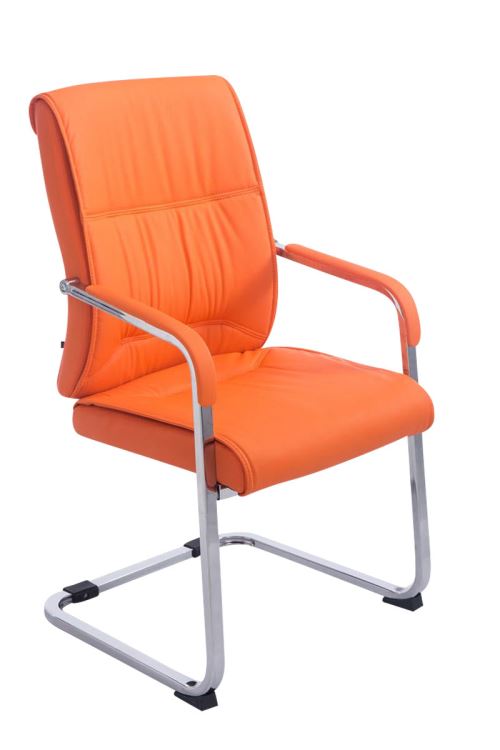 Chaise de visiteur XXL Anubis , Orange