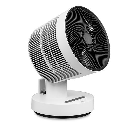 Ventilateur de rafraîchissement + de chauffage Duux Stream Blanc | Chauffage | 1500W | 1200m³/h | Filtre à Charbon | Oscillation Horizontale | Télécommande