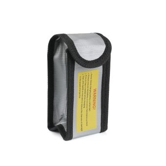 Dilwe Sac de Batterie LiPo Ignifuge Explosionproof Sac de Rangement de Batterie Sac de sécurité Protéger Batterie Safe Guard Pouch 215x115x155mm