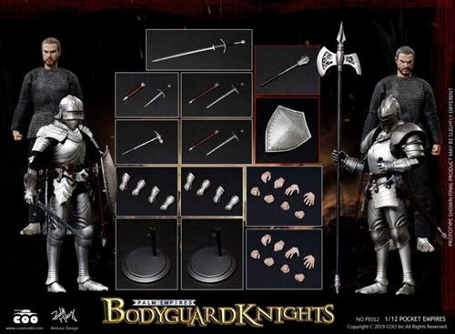 Figurine Coo Model Toys PE012 - Palm Empires - Bodyguard Knights
