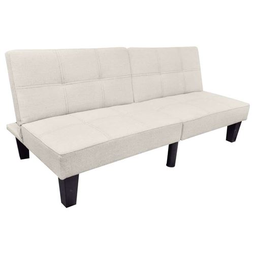 vidaXL Slaapbank verstelbaar beige