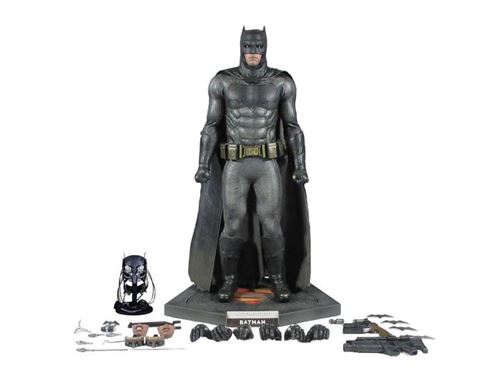 Figurine Hot Toys MMS342 - DC Comics - Batman Vs Superman : Dawn Of Justice - Batman Deluxe Version