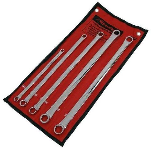 Neilsen CT3119 Jeu de 5 clés à cliquet pour aviation, lot de 5 pièces