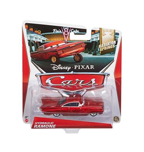 Voiture disney cars 2 radiator springs hydraulic ramone véhicule miniature n°02
