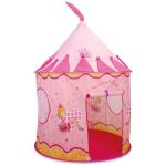 Tente chateau princesse rose - diametre 105cm - hauteur 135cm