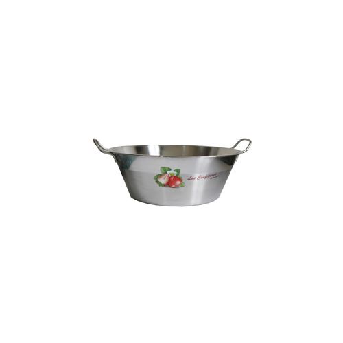 BAUMALU 340678 Bassine a confiture 38 cm décorée