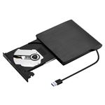 Lecteur Graveur DVD CD / Lecteur pilote mince USB 3.0 pour ordinateur portable ordinateur de bureau