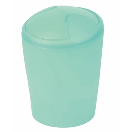Move poubelle salle de bain - 21x15x15 cm - menthe 1018632