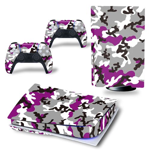GENERIQUE Autocollant Stickers de Protection pour Console Sony PS5 Edition Standard - Multicolore (TN-PS5Disk-3569) 