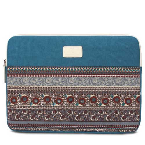 Feisman Housse Pochette pour Ordinateur Portable 11 pouces, Toile Imperméable le Plus épais Protecteur pour Ordinateur Portable M