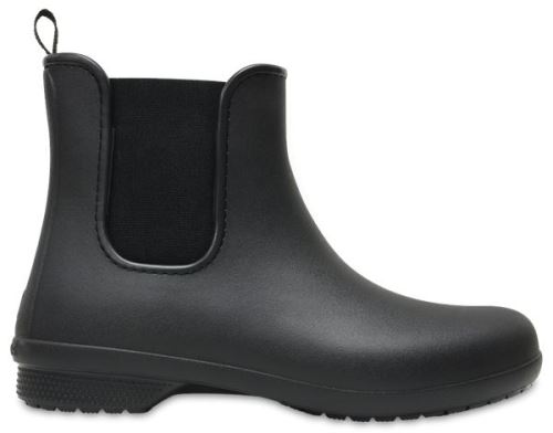 Crocs Freesail Chelsea Roomy Fit Bottes en Noir 204630 060 [UK W6 US W8]
