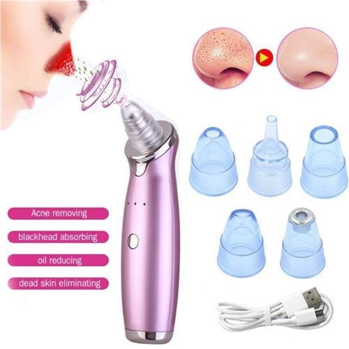 Extracteur Aspirateur pour Points Noirs/ Pores du visage / Acné