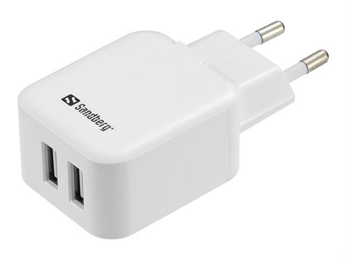 Sandberg AC Charger Dual - adaptateur secteur