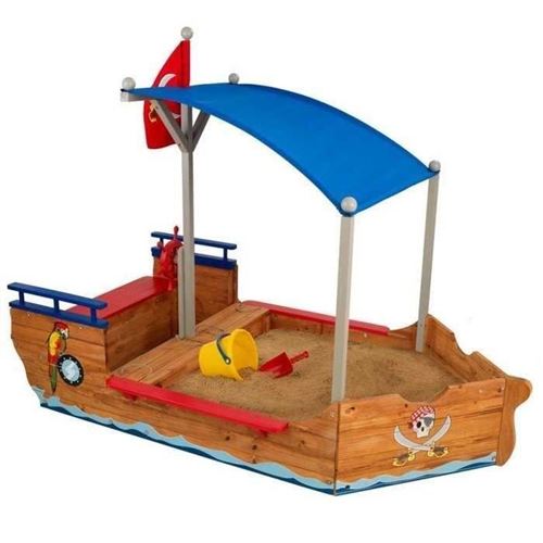 KidKraft Pirate Sandboat - Sandbox - 22.7 kg