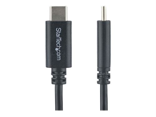 Rallonge USB-C 3.1 Mâle vers USB-C Femelle - noir 1m