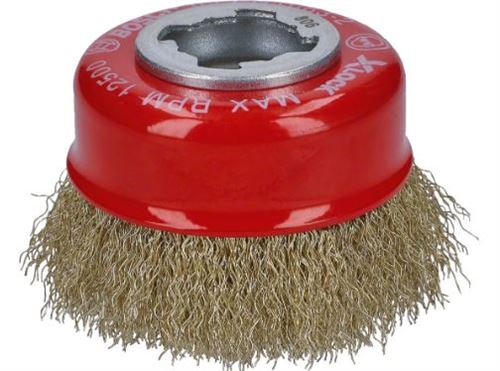 Brosse boisseau laiton X-Lock BOSCH &Oslash;75 Fil 0.30 mm - 2608620730