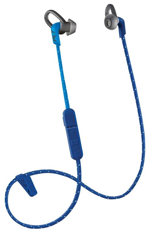 Poly - Plantronics Backbeat FIT 300 - 300 Series - écouteurs avec micro - intra-auriculaire - montage derrière le cou - Bluetooth - sans fil - bleu foncé