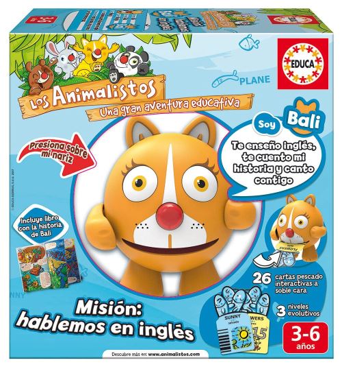Jeu animalisto Bali le petit chat 3-6 ans