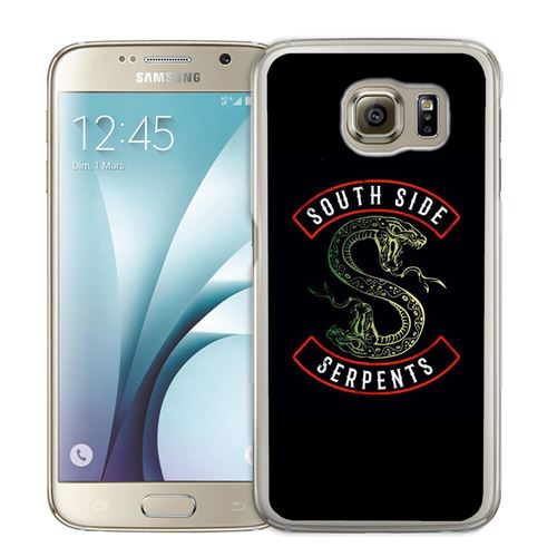 Coque pour Samsung Galaxy S6 Edge riderdale south side serpent logo