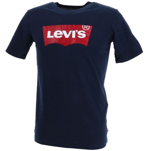 Tee shirt manches courtes Levis Batlog navy mc tee jr Bleu taille : 14ans réf : 19320