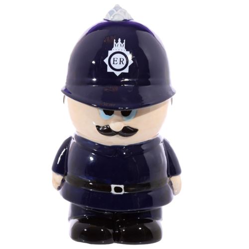 Tirelire en céramique Policier Britannique