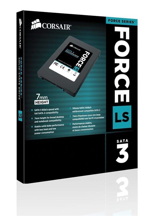 Corsair CSSD-F120GBLSB Force Series LS 120 Go (6Gb/s) SATA 3 Phison MLC NAND Disque SSD