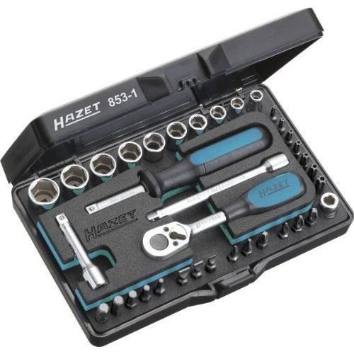 Hazet Steckschlüsselsatz metrisch 1/4 (6.3 mm) 36teilig 853-1
