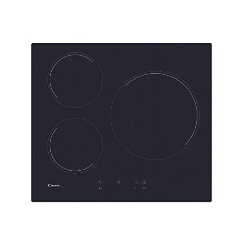 CANDY cib632c Table Induction - 3 Zones - 6000w - l 59 x p 52 cm - Noir