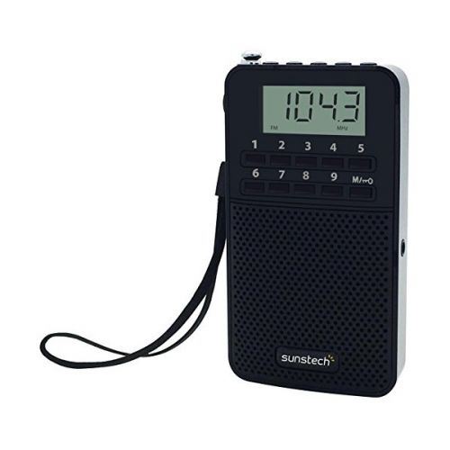 Sunstech RPDS81 - Radio portable - noir