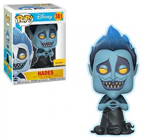 Funko Pop Vinyle Vinyle Disney Hercules Hercules Hades Glow In The Dark + Pop Protector
