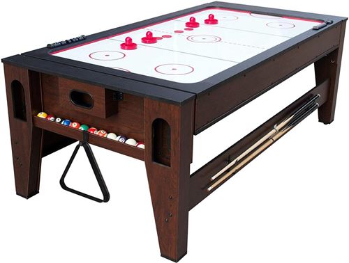 Table R&eacute;versible Billard Am&eacute;ricain et Air-Hockey