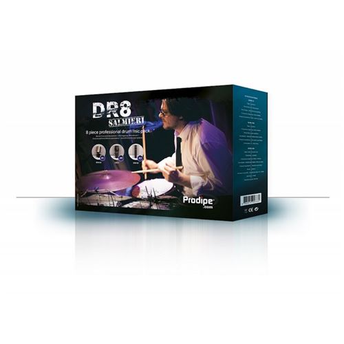 Prodipe Micros Filaires Dr8 Claude Salmieri Kit Percussions