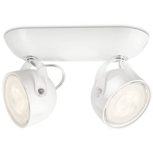 Philips Myliving Plafonnier Led Dyna 2 X 3 W Blanc