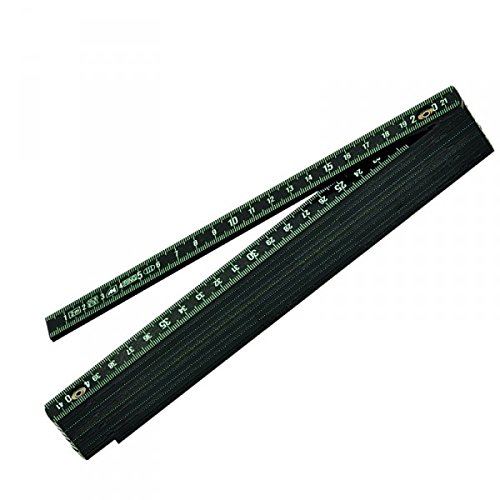 Metrica Noir 18030 Mètre Pliable N En Fibre 2 M