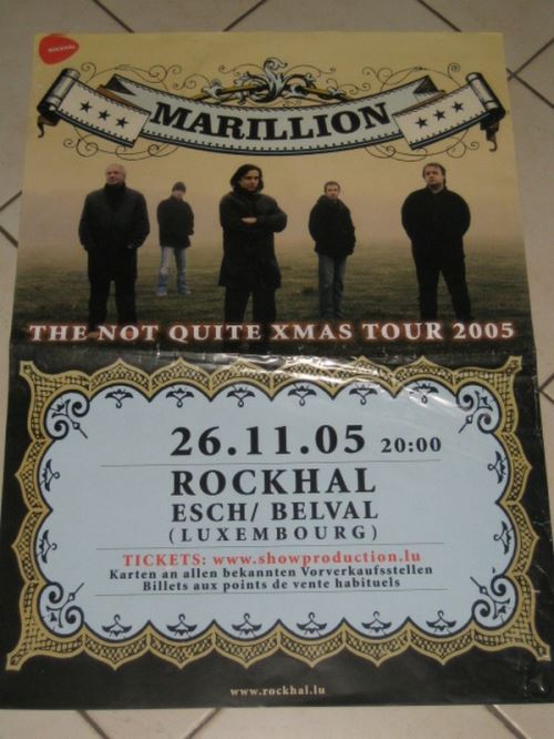 MARILLION - 70x100 cm - AFFICHE / POSTER