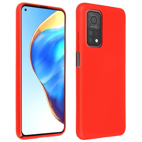 Coque pour Xiaomi Mi 10T / 10T Pro Silicone Gel Semi-rigide Finition Soft Touch Rouge