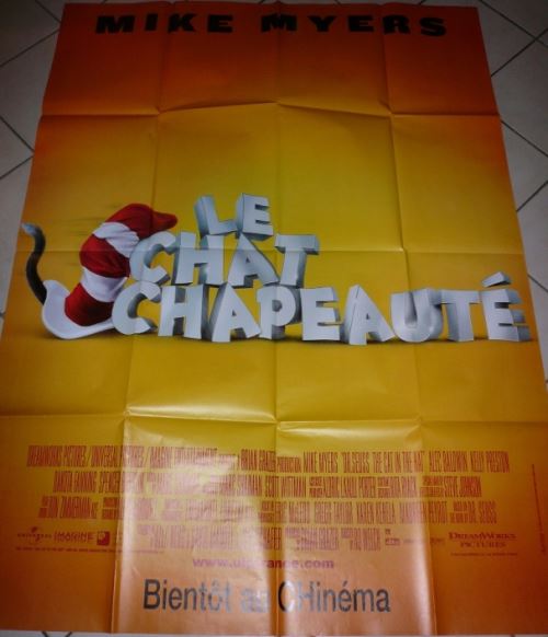 Le Chat Chapeauté AFFICHE CINEMA ORIGINALE