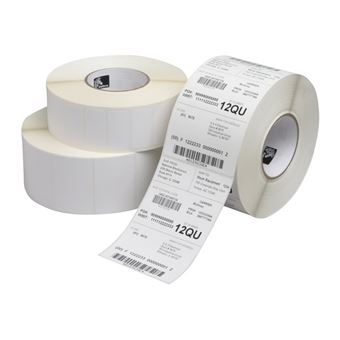 Zebra Z-Perform 1000T - Adhésif permanent - 30 x 70 mm 28800 étiquette(s) (12 rouleau(x) x 2400 étiquettes - pour Zebra GX420; GK Series GK420; G-Series GC420; GX Series GX420, GX430; LP 28XX; TLP 28XX - 1