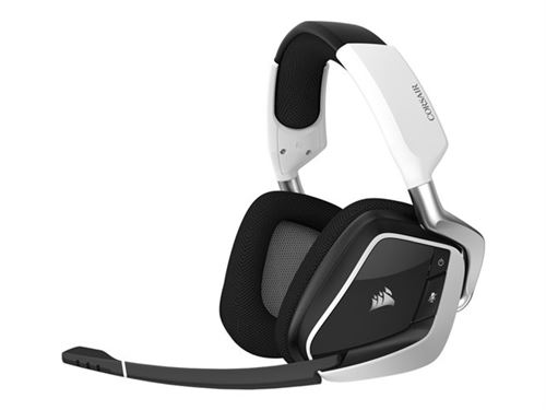 CORSAIR Gaming VOID RGB ELITE - Koptelefoon - over oor - 2,4 GHz - draadloos - wit