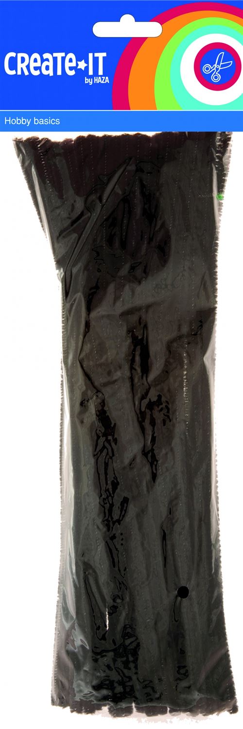 Haza Original fil Create Itde chenille - Noir 50 pièces