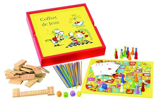Coffret Bois 100 Jeux Acidule