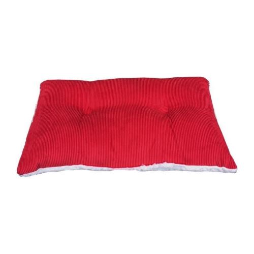 Coussin MENUIRES 30x50cm - 100% Polyester - Rouge